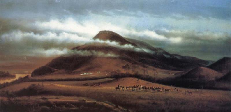 James Walker Union Cavalry Near Lookout Mountain France oil painting art
